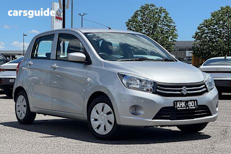 Silver 2015 Suzuki Celerio Hatchback