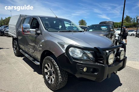 Silver 2017 Mazda BT-50 Dual Cab Utility Xtr (4X4)