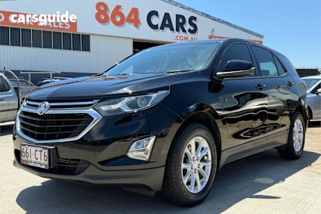 Black 2018 Holden Equinox SUV LS