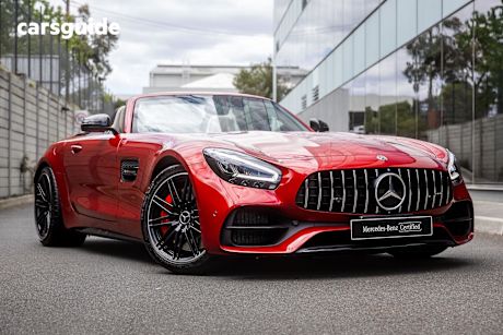 Red 2019 Mercedes-Benz GT Convertible C R