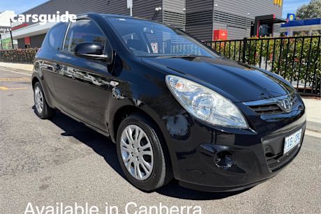 Black 2011 Hyundai I20 Hatchback Active