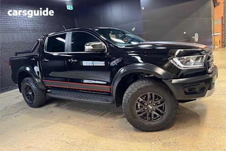 Black 2021 Ford Ranger Double Cab Pick Up Raptor 2.0 (4X4)