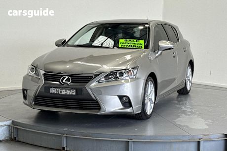 Silver 2017 Lexus CT200H Hatchback Limited Edition