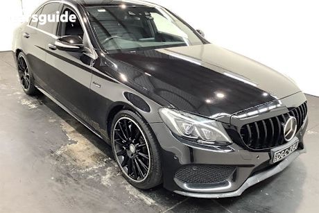 Black 2015 Mercedes-Benz C250 Sedan Bluetec