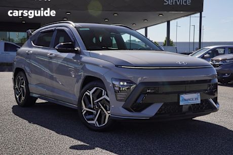 Grey 2024 Hyundai Kona Wagon Premium N Line