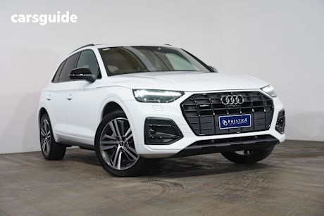 White 2021 Audi Q5 Wagon 40 Tdi Quattro Sport Mhev