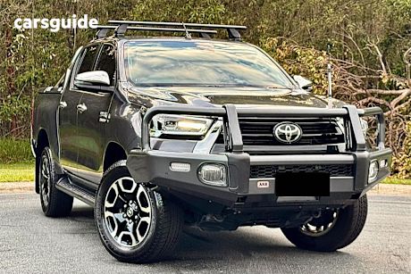 Grey 2021 Toyota Hilux Double Cab Pick Up Sr5 (4X4)