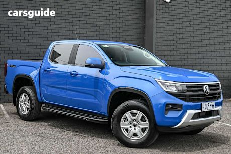 Blue 2024 Volkswagen Amarok Dual Cab Utility Life Tdi500 4Motion