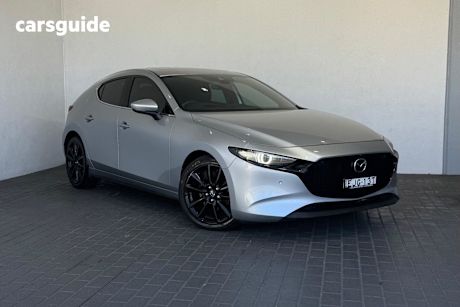 Silver 2020 Mazda 3 Hatchback G25 Astina