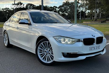 White 2012 BMW 335I Sedan Luxury Line
