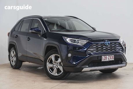 Blue 2020 Toyota RAV4 Wagon Gxl Awd Hybrid