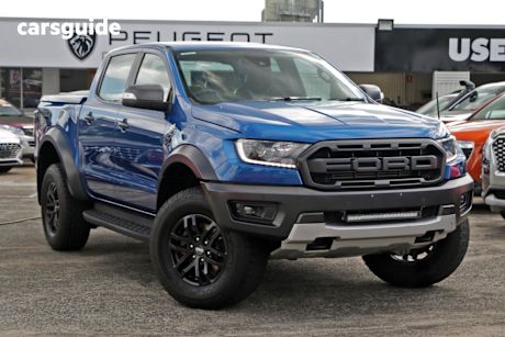 Blue 2018 Ford Ranger Double Cab Pick Up Raptor 2.0 (4X4)