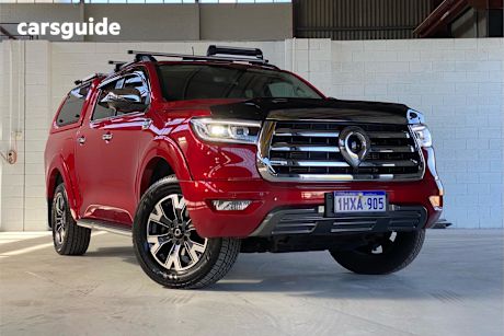 Red 2022 GWM UTE Dual Cab Utility Cannon-X (4X4)