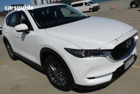White 2018 Mazda CX-5 Wagon Maxx Sport (4X4)