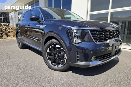 Blue 2024 Kia Sorento Wagon Sport 7 Seat