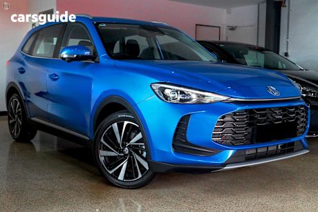 Blue 2025 MG ZS Wagon Essence Hybrid+