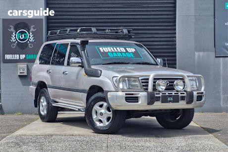 Silver 2004 Toyota Landcruiser Wagon Gxl (4X4)