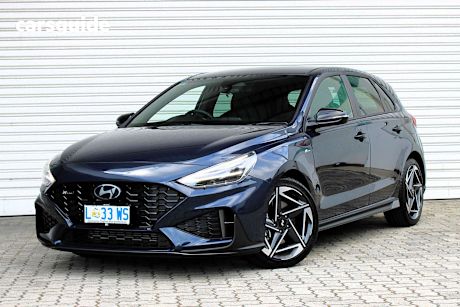 Blue 2024 Hyundai I30 Hatchback N Line Mhev