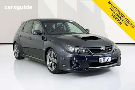 Grey 2010 Subaru Impreza Hatchback Wrx Sti