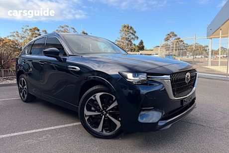 Blue 2023 Mazda CX-60 Wagon P50E Azami Phev