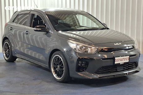 Grey 2021 Kia RIO Hatchback Gt-Line