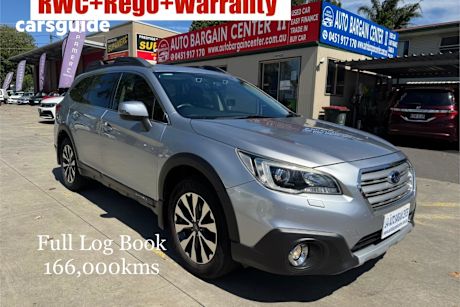 Silver 2017 Subaru Outback Wagon 2.0D Premium