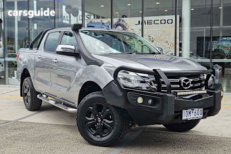 Silver 2018 Mazda BT-50 Dual Cab Utility Gt (4X4)