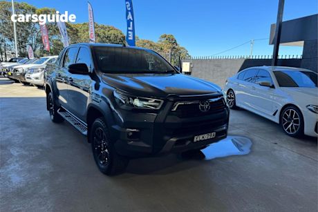 Grey 2020 Toyota Hilux Double Cab Pick Up Rogue (4X4)