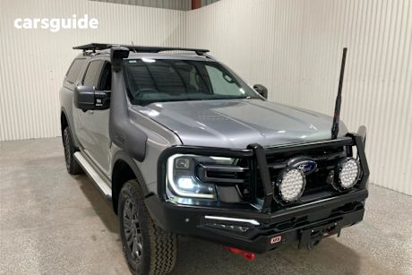 Silver 2024 Ford Ranger Double Cab Pick Up Wildtrak 3.0 (4X4)