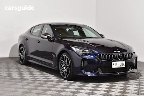 Blue 2022 Kia Stinger Sedan 3.3 Gt (Black Leather)