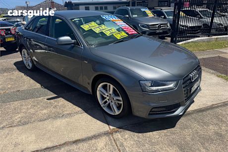 Grey 2014 Audi A4 Sedan 2.0 Tfsi Quattro