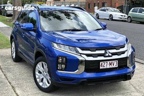 Blue 2021 Mitsubishi ASX Wagon Es Plus (2Wd)