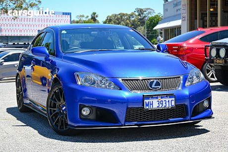 Blue 2008 Lexus IS Sedan IS F