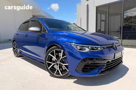 Blue 2023 Volkswagen Golf Hatchback R 4Motion