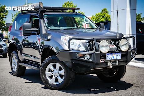 Grey 2010 Toyota Landcruiser Prado Wagon Sx (4X4)