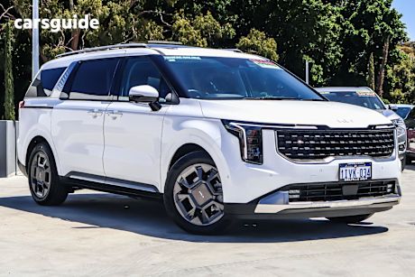 White 2024 Kia Carnival Wagon Gt-Line Hev