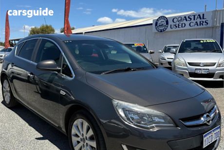 Grey 2013 Opel Astra Hatchback 1.4