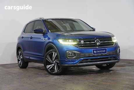 Blue 2020 Volkswagen T-Cross Wagon 85Tsi Style