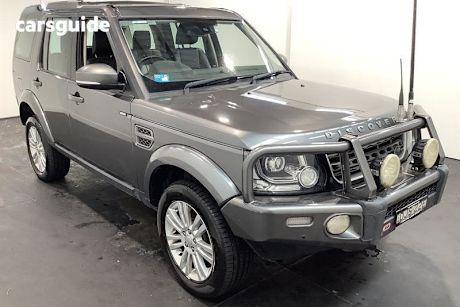 Grey 2016 Land Rover Discovery 4 Wagon 3.0 Sdv6 Se