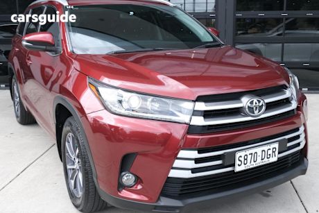 Red 2016 Toyota Kluger Wagon Gxl (4X2)