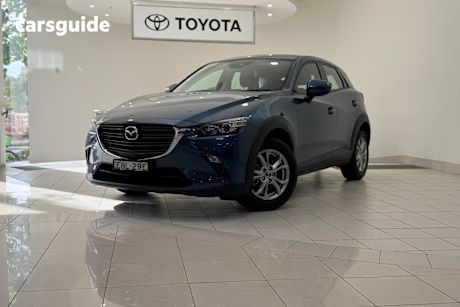 Blue 2019 Mazda CX-3 Wagon Maxx Sport (Fwd)