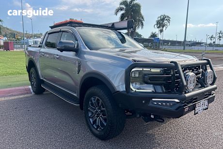 Silver 2023 Ford Ranger Double Cab Pick Up Wildtrak 3.0 (4X4)