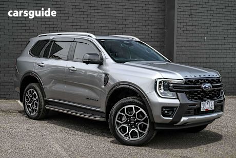 Silver 2023 Ford Everest Wagon Wildtrak Special Edition (4Wd)