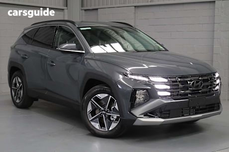 Grey 2025 Hyundai Tucson Wagon Elite Hybrid (Fwd)