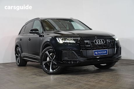 Black 2020 Audi Q7 Wagon 50 Tdi Quattro S Line (Hybrid)