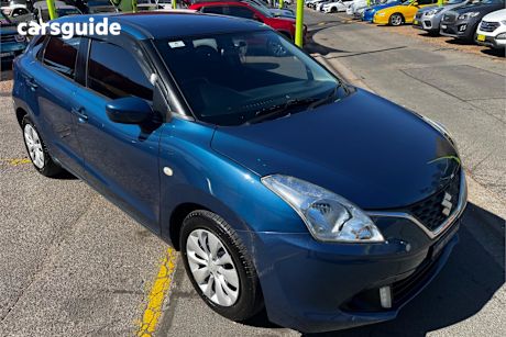 Blue 2016 Suzuki Baleno Hatchback Gl