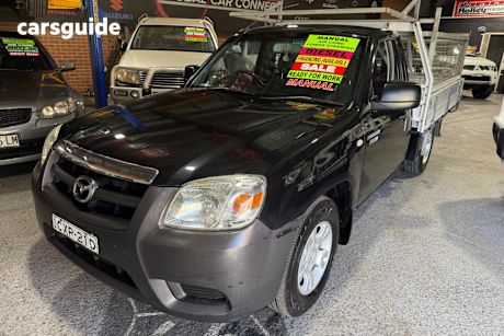 Black 2011 Mazda BT-50 Ute Tray DX