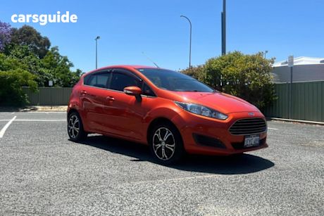 Red 2015 Ford Fiesta Hatchback Ambiente