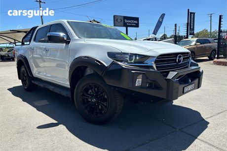 White 2023 Mazda BT-50 Dual Cab Pick-up Thunder (4X4)