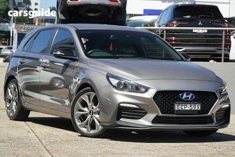Grey 2019 Hyundai I30 Hatchback N Line